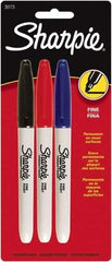 Sharpie - Black, Blue, Red Permanent Marker - Fine Tip, AP Nontoxic Ink - All Tool & Supply