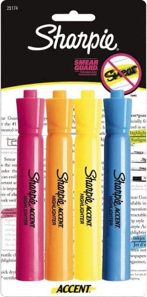 Sharpie - Assorted Colors, Highlighter - Chisel Tip, AP Nontoxic Ink - All Tool & Supply