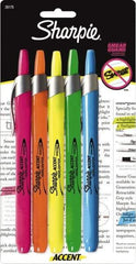 Sharpie - Assorted Colors, Highlighter - Chisel Tip, AP Nontoxic Ink - All Tool & Supply