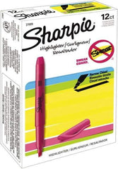 Sharpie - Fluorescent Pink Highlighter - Chisel Tip, AP Nontoxic Ink - All Tool & Supply