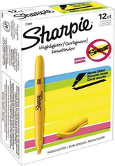 Sharpie - Yellow Highlighter - Chisel Tip, AP Nontoxic Ink - All Tool & Supply