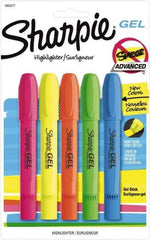 Sharpie - Assorted Colors, Highlighter - Chisel Tip, AP Nontoxic Ink - All Tool & Supply