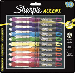 Sharpie - Assorted Colors, Highlighter - Chisel Tip, AP Nontoxic Ink - All Tool & Supply