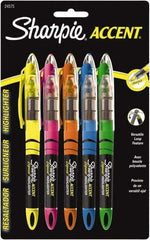 Sharpie - Assorted Colors, Highlighter - Chisel Tip, AP Nontoxic Ink - All Tool & Supply