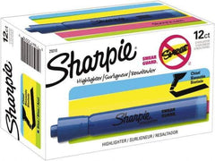 Sharpie - Turquoise Blue Highlighter - Chisel Tip, AP Nontoxic Ink - All Tool & Supply