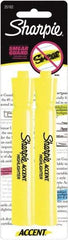 Sharpie - Fluorescent Yellow Highlighter - Chisel Tip, AP Nontoxic Ink - All Tool & Supply