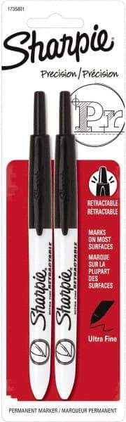 Sharpie - Black Permanent Marker - Ultra Fine Tip, AP Nontoxic Ink - All Tool & Supply