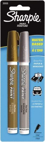 Sharpie - Gold and Silver Paint Marker - Fine Tip - All Tool & Supply