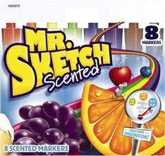 Mr. Sketch - Assorted Colors, Art Marker - Chisel Tip - All Tool & Supply