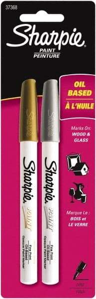 Sharpie - Gold and Silver Paint Marker - Fine Tip - All Tool & Supply