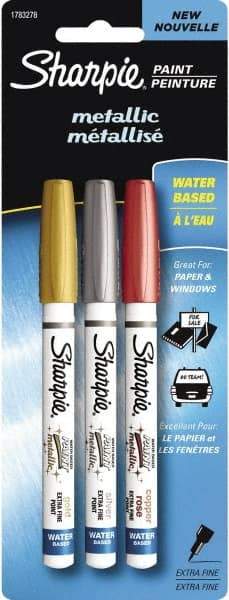 Sharpie - Gold, Silver, Copper Paint Marker - Extra Fine Tip - All Tool & Supply