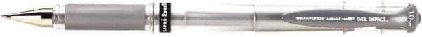 Uni-Ball - 1mm Stick Pen - Silver - All Tool & Supply