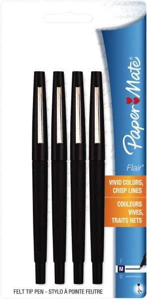 Paper Mate - Medium Porous Point Pen - Black - All Tool & Supply