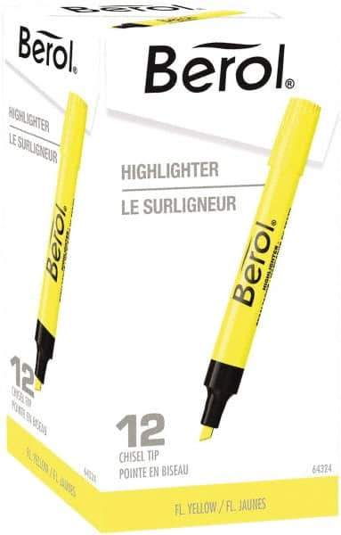 Dymo - Chisel Highlighter - Yellow - All Tool & Supply