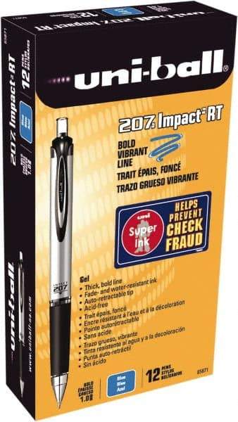 Uni-Ball - 1mm Retractable Pen - Blue - All Tool & Supply