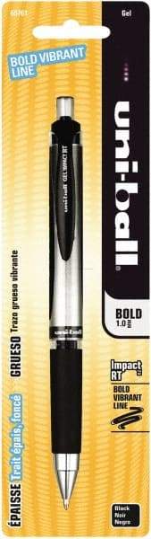 Uni-Ball - 1mm Retractable Pen - Black - All Tool & Supply