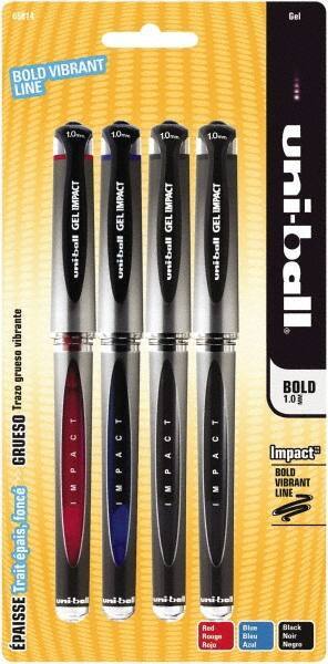 Uni-Ball - 1mm Stick Pen - Assorted Colors - All Tool & Supply