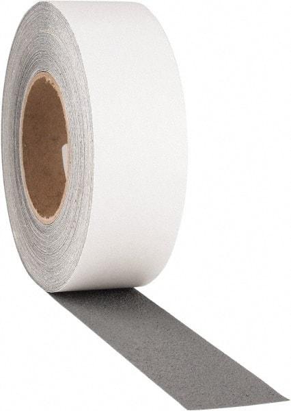 PRO-SAFE - Gray Solid Color Anti-Slip Vinyl Tape - 2" Wide x 60' Long, General Traffic - All Tool & Supply