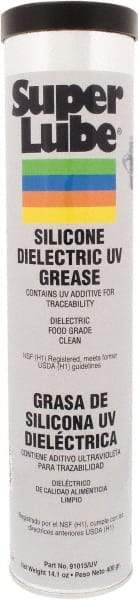 Synco Chemical - 14.1 oz Cartridge Silicone Heat-Transfer Grease - Translucent White, Food Grade, 450°F Max Temp, NLGIG 2, - All Tool & Supply