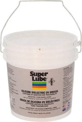 Synco Chemical - 5 Lb Pail Silicone Heat-Transfer Grease - Translucent White, Food Grade, 450°F Max Temp, NLGIG 2, - All Tool & Supply