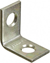 National Mfg. - 3/4" Long x 1/2" Wide, Steel, Corner Brace - Zinc Plated - All Tool & Supply