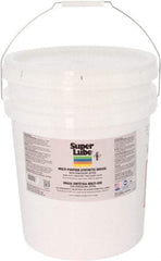 Synco Chemical - 30 Lb Pail Synthetic Lubricant w/PTFE General Purpose Grease - Translucent White, Food Grade, 450°F Max Temp, NLGIG 000, - All Tool & Supply