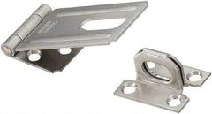 National Mfg. - 1-1/2" Wide, Safety Hasp - Stainless Steel - All Tool & Supply