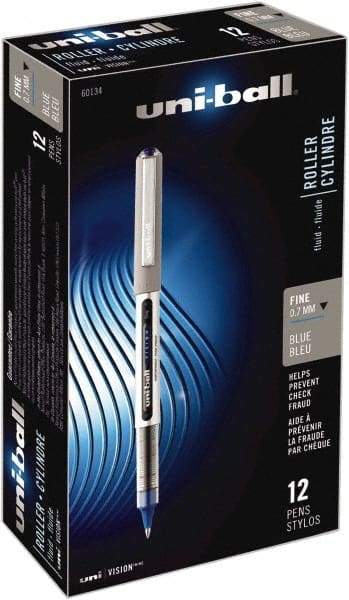 Uni-Ball - Roller Ball 0.7mm Stick Pen - Blue - All Tool & Supply