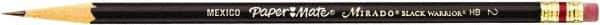 Paper Mate - #2HB Pencil,12 Pack - Black - All Tool & Supply