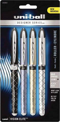 Uni-Ball - Roller Ball 0.8mm Stick Pen - Black - All Tool & Supply