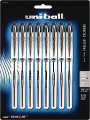 Uni-Ball - Roller Ball 0.8mm Stick Pen - Black - All Tool & Supply