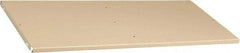 Tennsco - Champagne/Putty, Steel, Cabinet Shelf - 36" Wide x 18" Deep Body - All Tool & Supply