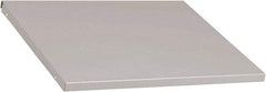 Tennsco - Medium Gray, Steel, Cabinet Shelf - 24" Wide x 18" Deep Body - All Tool & Supply