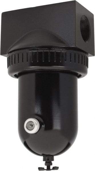 PRO-SOURCE - 425 CFM Oil/Water Condensate Separation Filter - 1-1/2" 250 psi, Manual Drain - All Tool & Supply