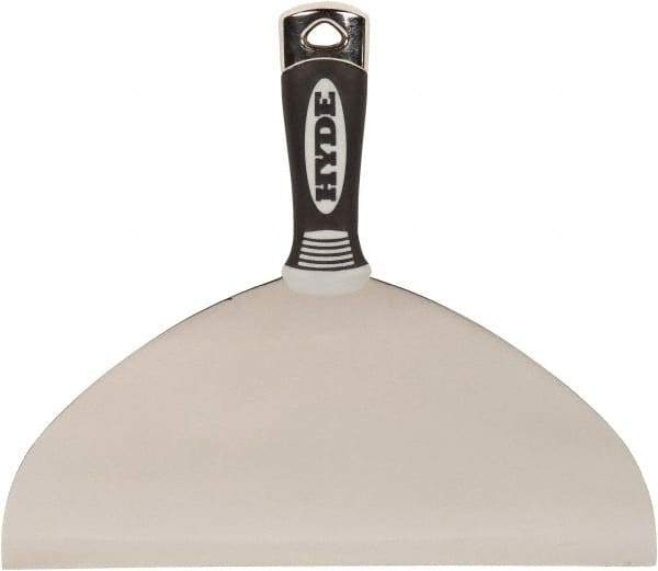 Hyde Tools - 10" Wide Flexible Blade Stainless Steel Joint Knife - Flexible, Plastic Handle - All Tool & Supply