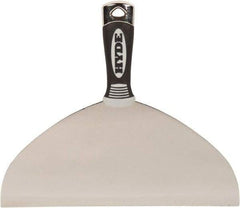 Hyde Tools - 10" Wide Flexible Blade Stainless Steel Joint Knife - Flexible, Plastic Handle - All Tool & Supply