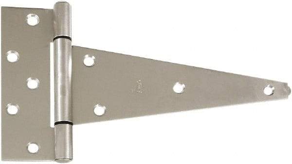 National Mfg. - 6-5/8" Long, Stainless Steel Coated Extra Heavy Duty - 10" Strap Length, 2-9/32" Wide Base - All Tool & Supply