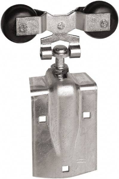 National Mfg. - 2 Piece, Zinc, Box Rail Hanger - Use with Round Rail - All Tool & Supply