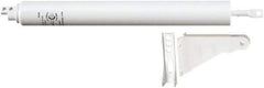 National Mfg. - 11-1/4" Closer Body Length, Storm & Screen Door Closer Manual Damper - White Finish - All Tool & Supply