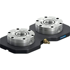 Schunk - NSL Manual CNC Quick Change Clamping Module - 2 Module Center, Top Mount, 7,500 kN Retention Force, 6 bar (87 Lb/Sq In) Unlocking Pressure, 0.005mm Repeatability - All Tool & Supply