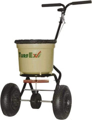 Trynex - 50 Lb Polyethylene Walk Behind Broadcast Landscape Spreader - 10" Pneumatic Wheels - All Tool & Supply