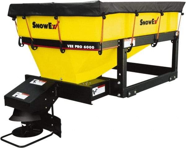 Trynex - 2,160 Lb Polyethylene Vehicle Mounted Landscape Spreader - 12 Volt - All Tool & Supply