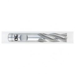 29/32 Dia. x 4-1/8 Overall Length 4-Flute Square End HSSE SE End Mill-Round Shank-Center Cutting-TiCN - All Tool & Supply