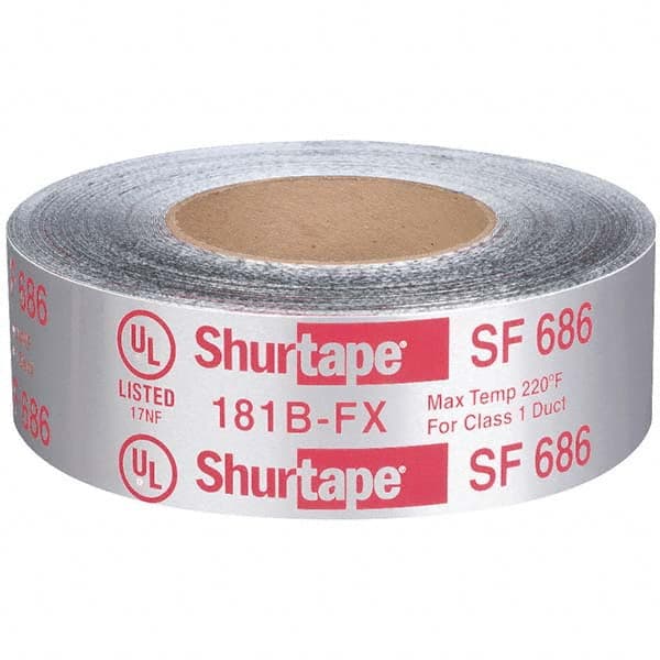 Shurtape - SF 686 UL 181B-FX Listed/Printed ShurMASTIC Butyl Foil Tape - All Tool & Supply