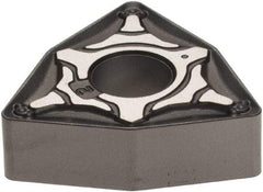 Walter - WNMG432 MP5 Grade WPP30S Carbide Turning Insert - TiCN/Al2O3/TiN Finish, 80° Trigon, 1/2" Inscr Circle, 3/16" Thick, 1/32" Corner Radius - All Tool & Supply