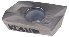 Kennametal - EC1020 LD Grade KC410M Carbide Milling Insert - TiB2 Finish, 0.148" Thick, 2mm Corner Radius - All Tool & Supply