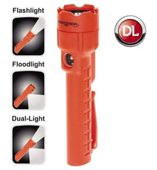 Bayco - LED Bulb, 130 Lumens, Industrial/Tactical Flashlight - Red Plastic Body, 3 AA Batteries Included - All Tool & Supply