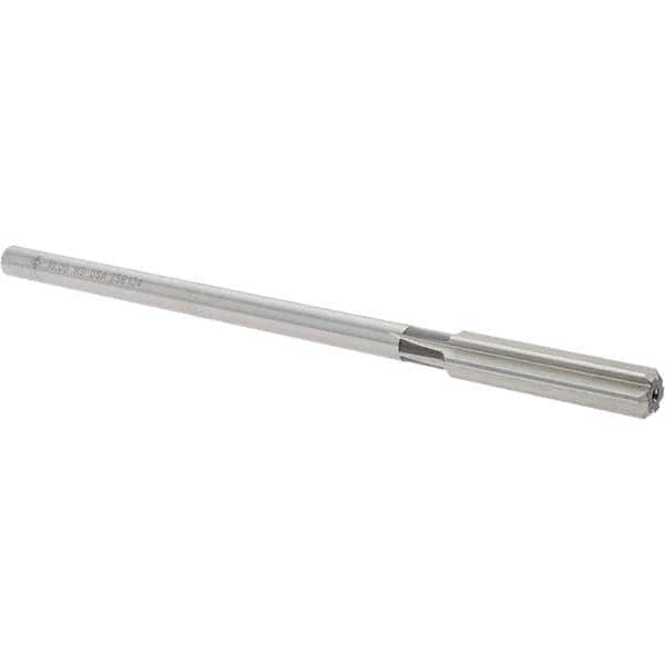 Cleveland - 10mm High Speed Steel 6 Flute Chucking Reamer - All Tool & Supply