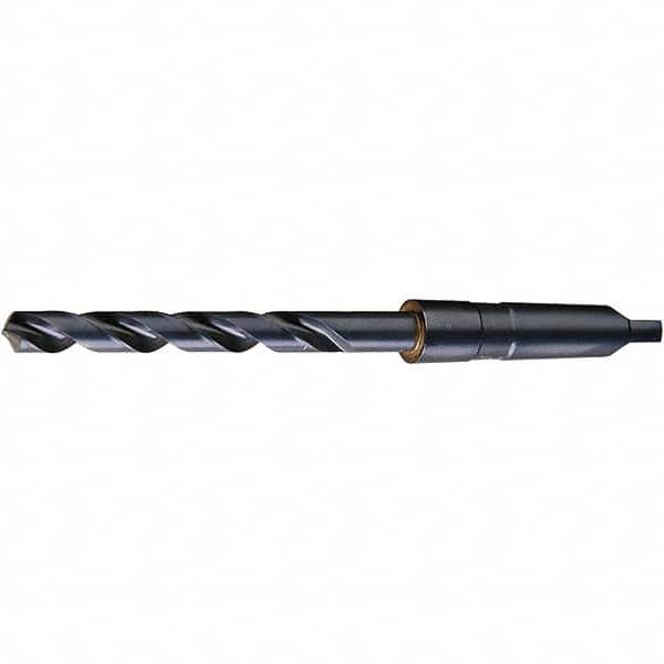 Cle-Force - 57/64", 3MT 118° Point High Speed Steel Taper Shank Drill Bit - All Tool & Supply