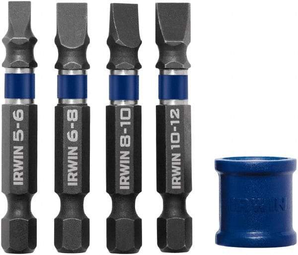 Irwin - Slotted Bit Set - 1/4" Hex Drive - All Tool & Supply